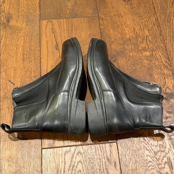 Dansko Black Front Zipper Boots, Size 7.5 (38) - Picture 9 of 11